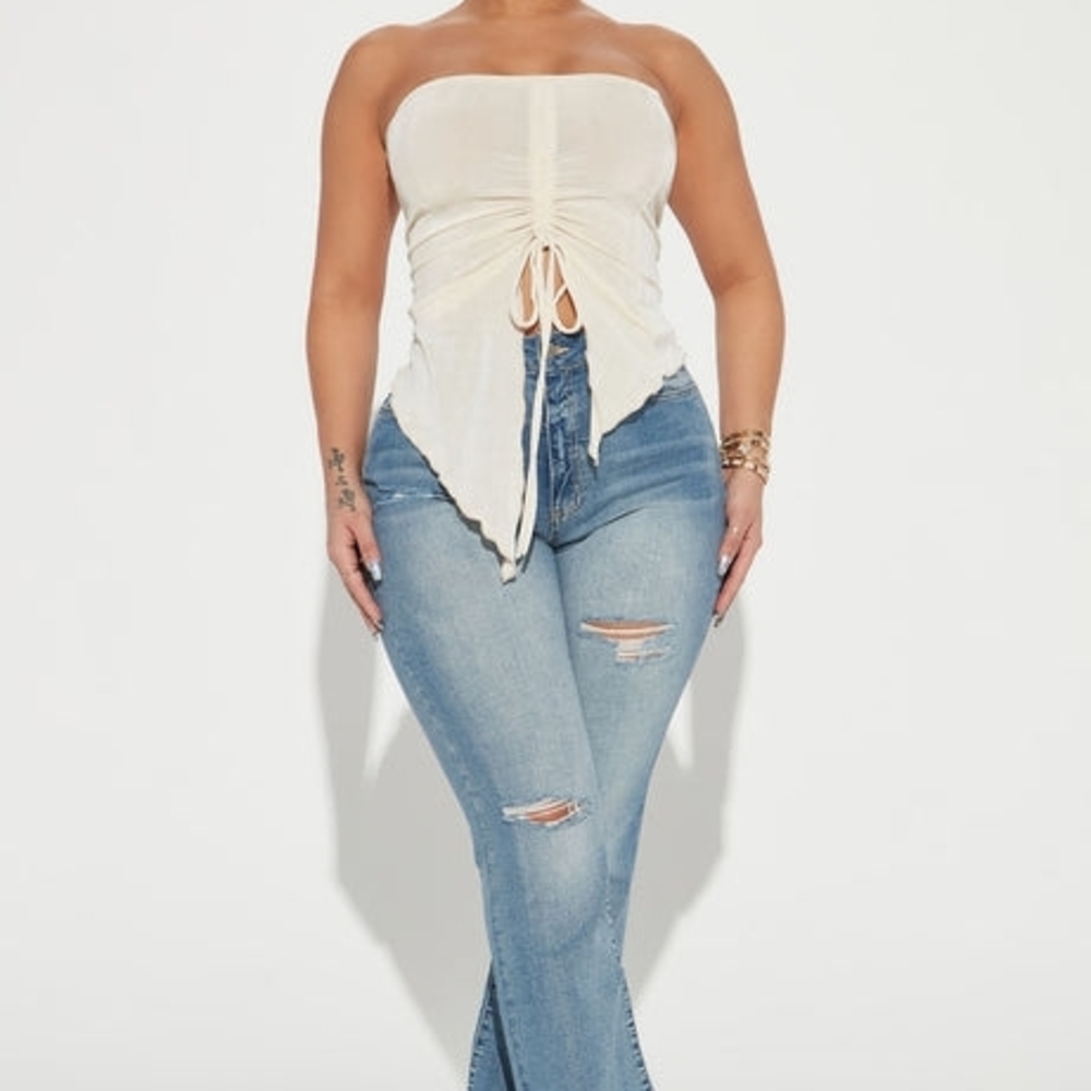Fashion Nova Light Blue Skinny Jeans